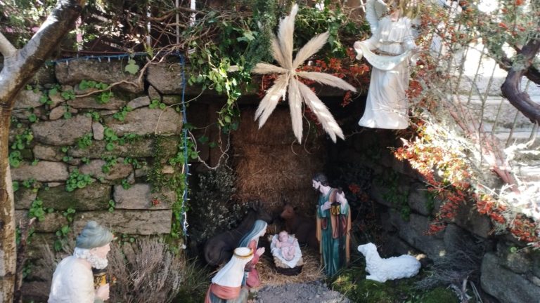 Exposição rural de presépios em Vila Boa