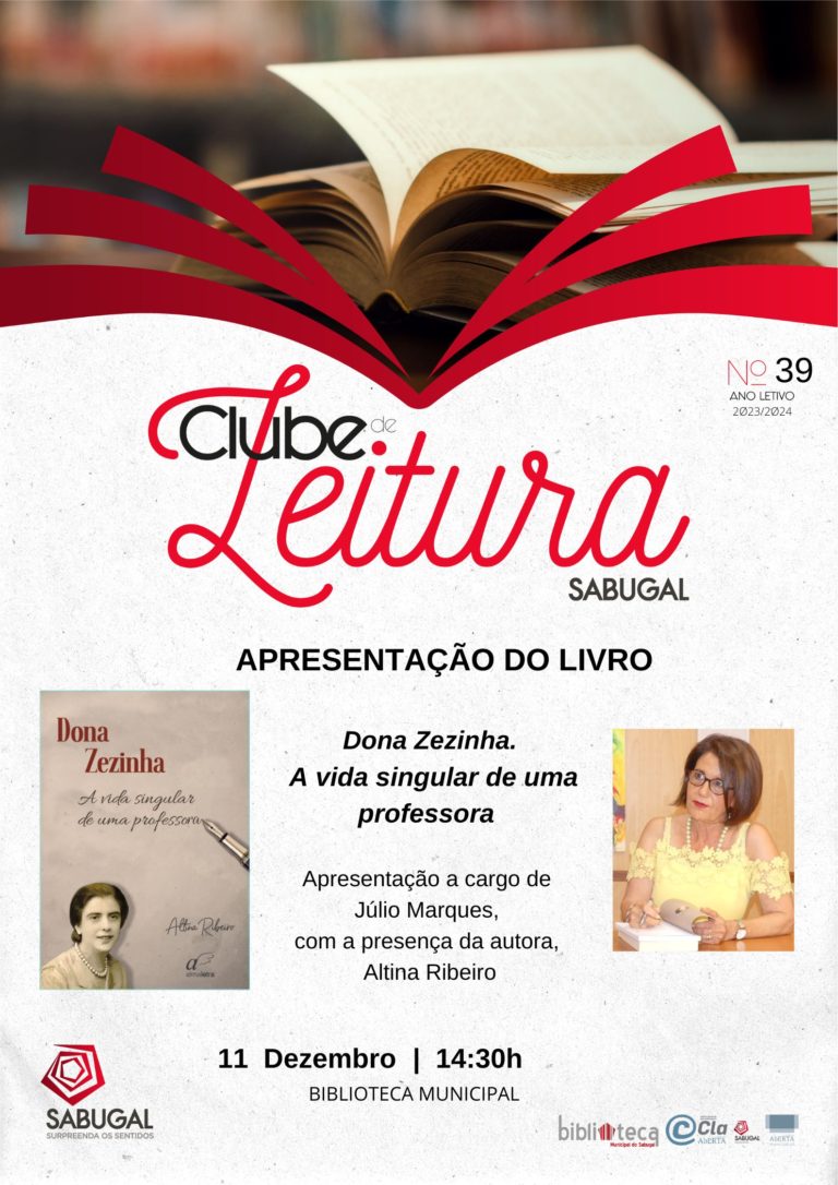 39ª sessão do Clube de Leitura do Sabugal – 11 de dezembro de 2023