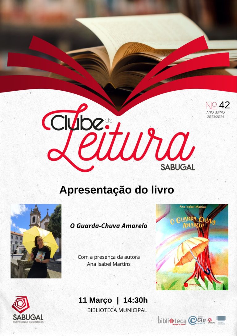 Alteração de data da 42ª sessão do Clube de Leitura do Sabugal