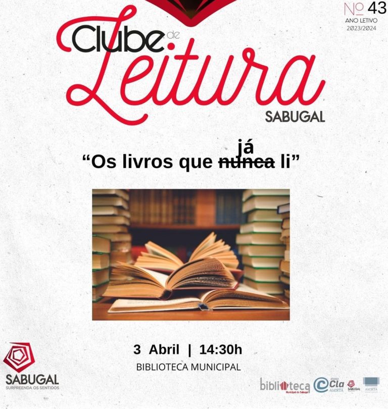 43ª sessão do Clube de Leitura do Sabugal