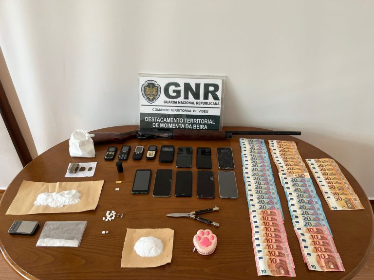GNR detém duas pessoas no concelho do Sabugal por tráfico de droga