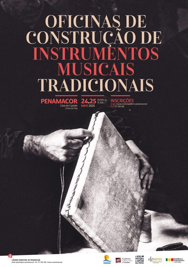 Casa do Castelo recebe oficinas de Construção de Instrumentos Musicais Tradicionais