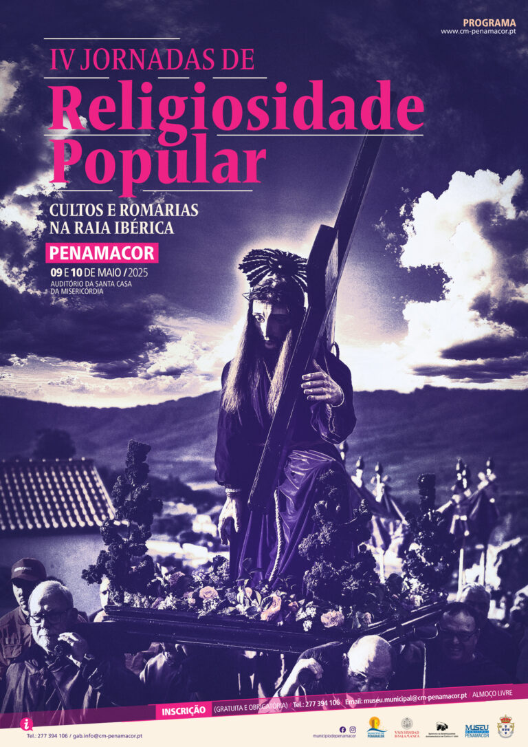 IV Jornadas de Religiosidade Popular – Cultos e Romarias na Raia Ibérica nos dias 9 e 10 de maio