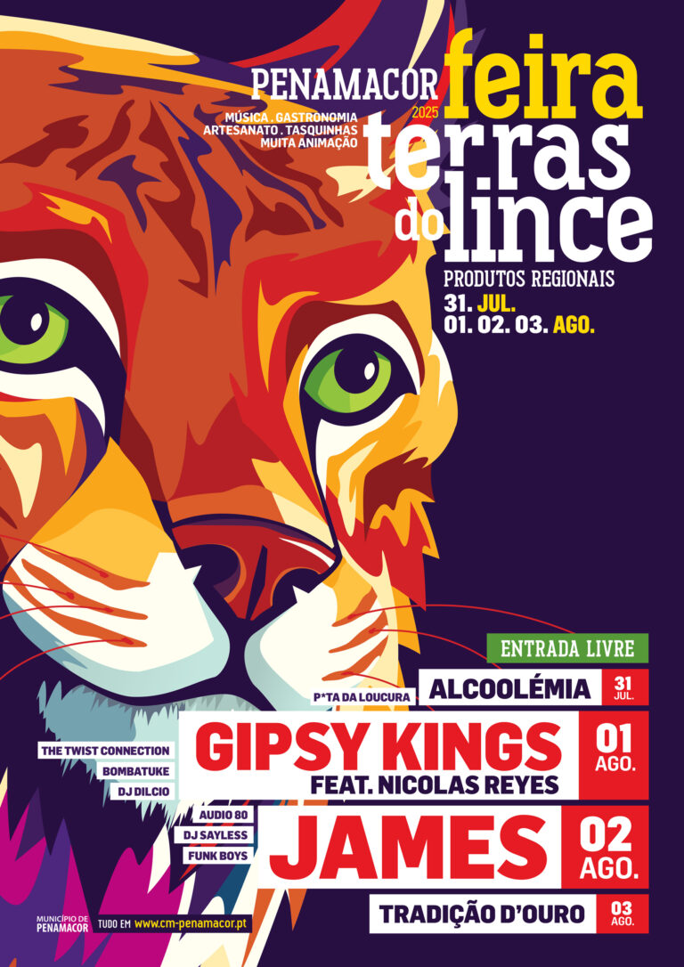 James, Gipsy Kings Featuring Nicolas Reyes e Alcoolémia na Feira Terras do Lince