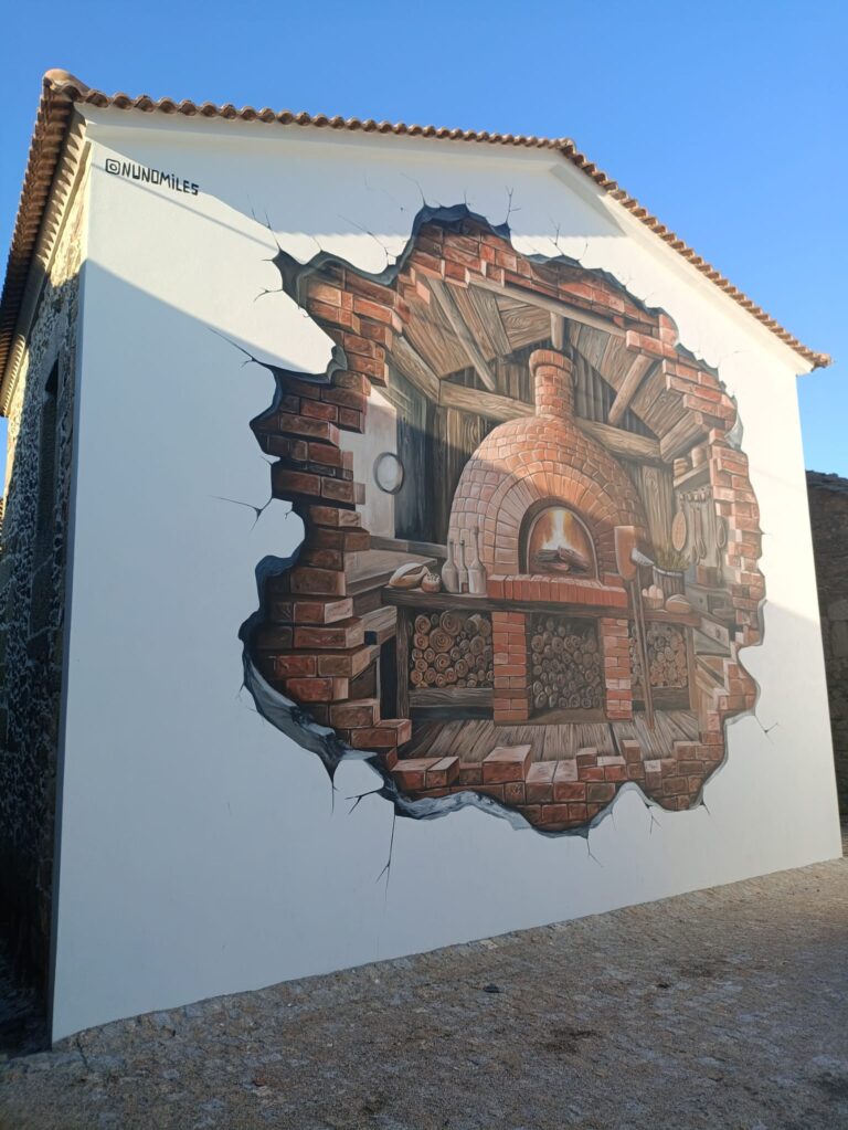 Vale de Espinho já tem mural de homenagem aos fornos comunitários