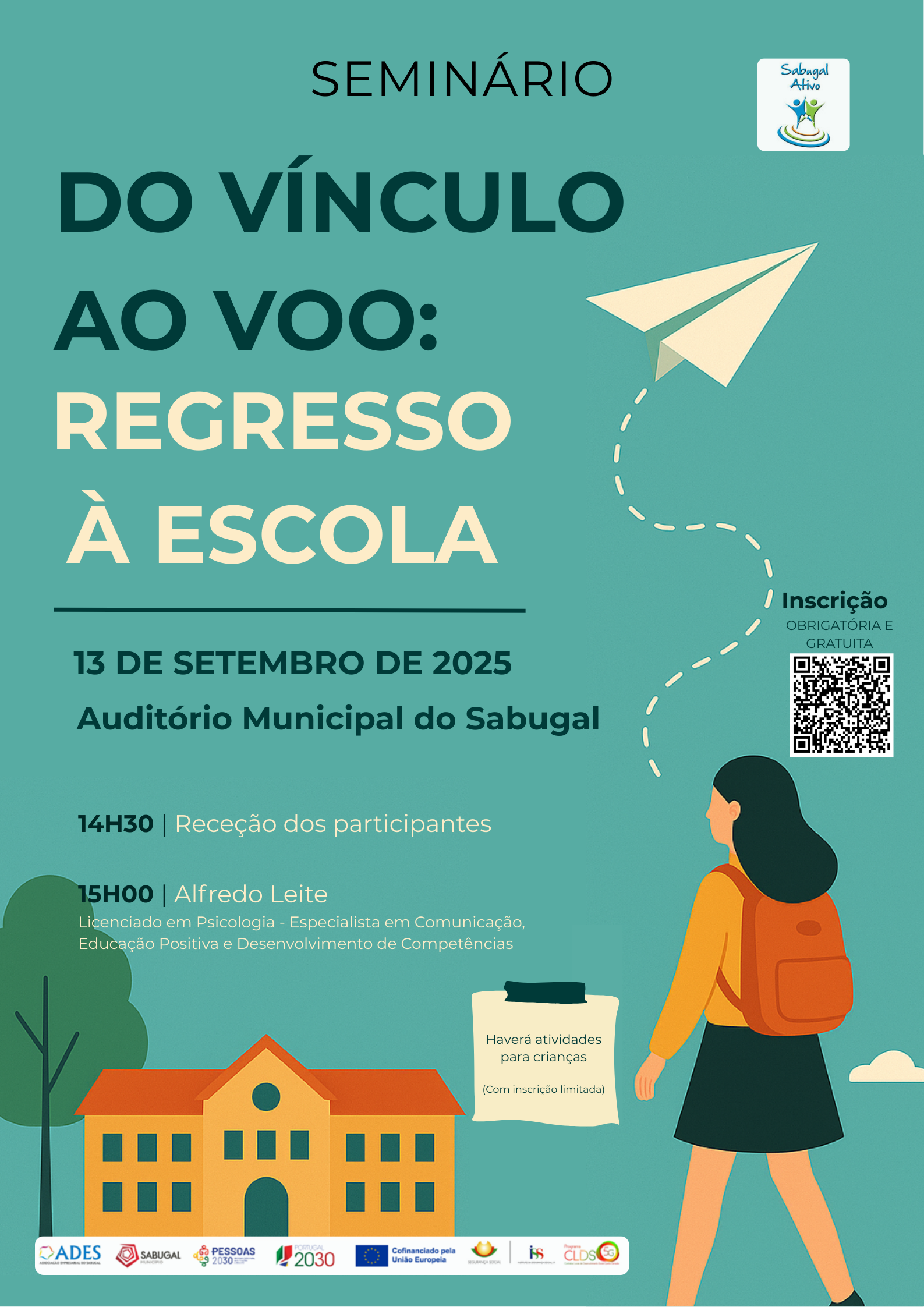 Seminário “Do Vínculo ao Voo: Regresso à Escola” – Sabugal