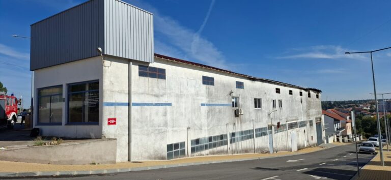 Incêndio destrói instalações da empresa Robinil, no Sabugal
