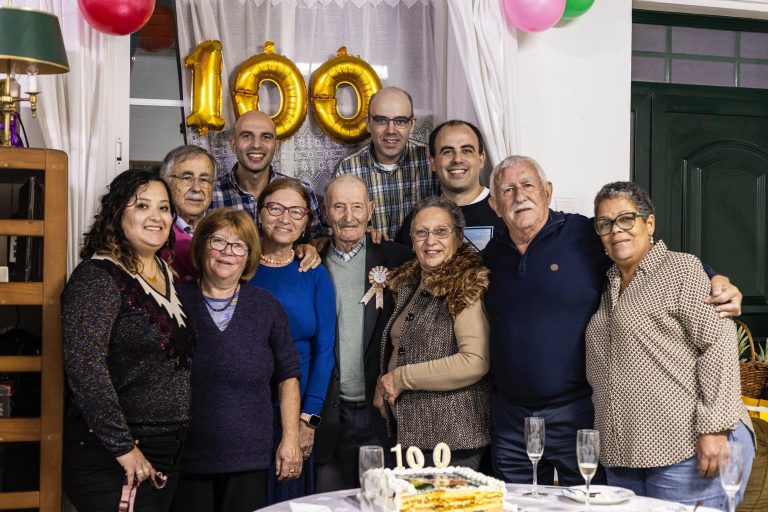 José Joaquim Nabais Domingos celebra 100 anos
