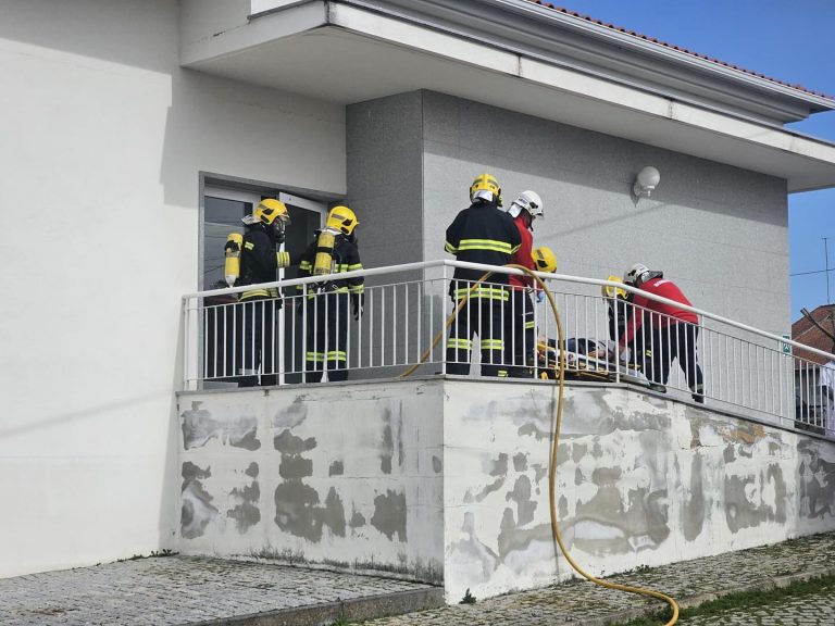 Bombeiros Voluntários do Soito realizaram simulacro em Alfaiates