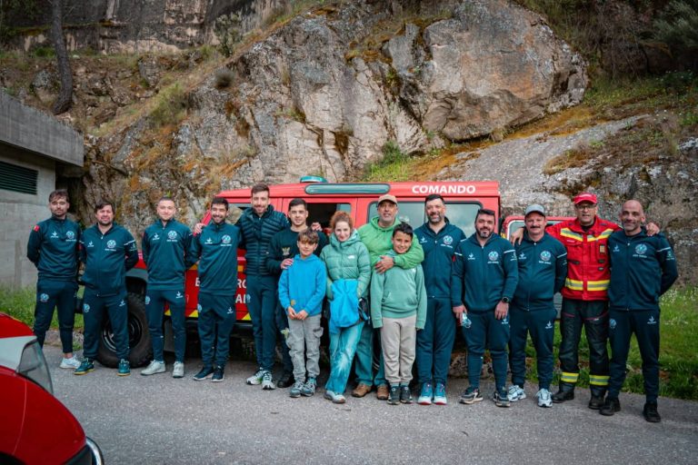 Bombeiros Voluntários do Sabugal participam em simulacro de grande escala nos Passadiços do Mondego