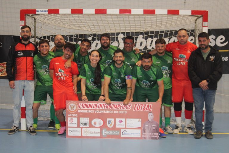 Bombeiros do Cadaval vencem Torneio de Futsal dos BV do Soito