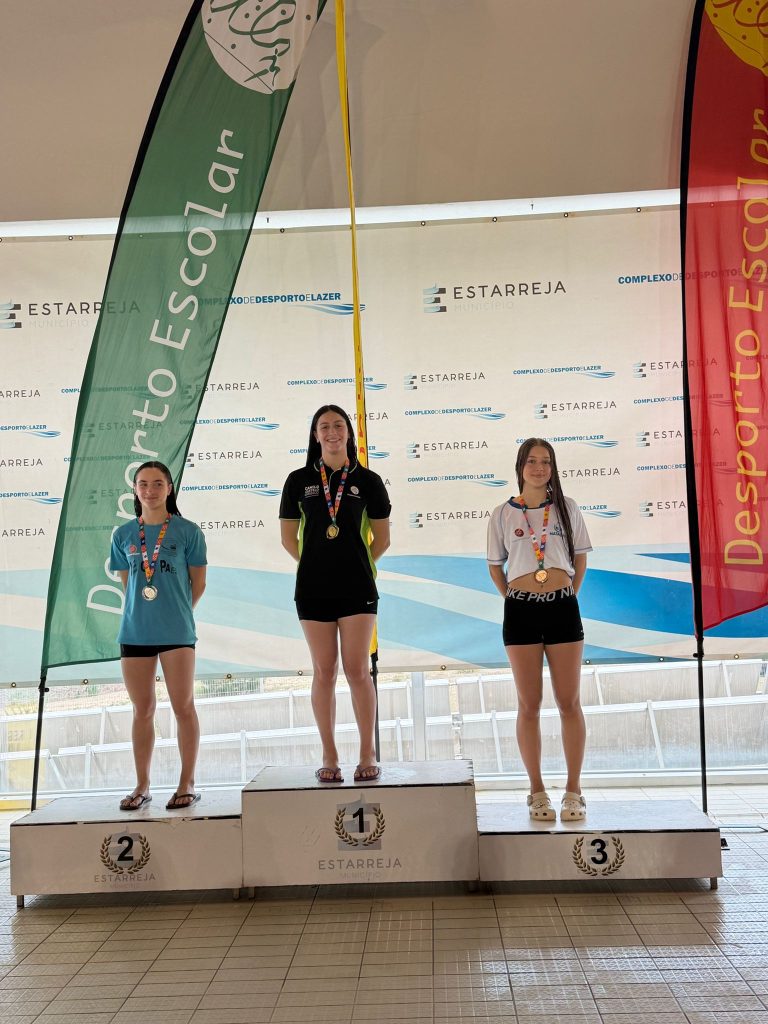 Georgiana Chirila sobe ao pódio no Desporto Escolar