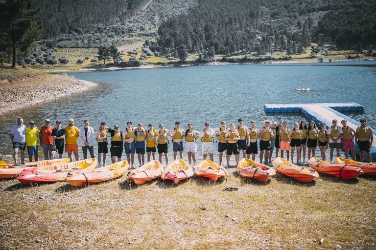 Estação Náutica de Penamacor recebe alunos da Universidade da Beira Interior em atividade de desportos náuticos