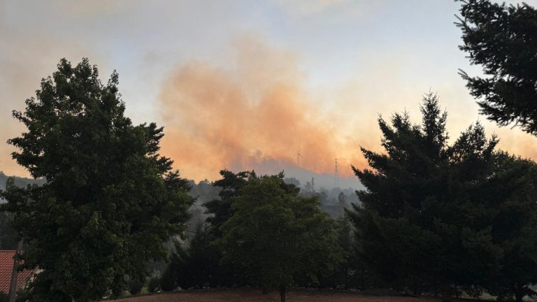 Incêndio da Bendada com 3 frentes ativas