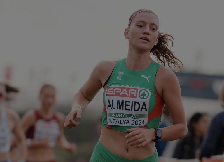 Carlota Almeida sagra-se campeã nacional nos 1500 metros