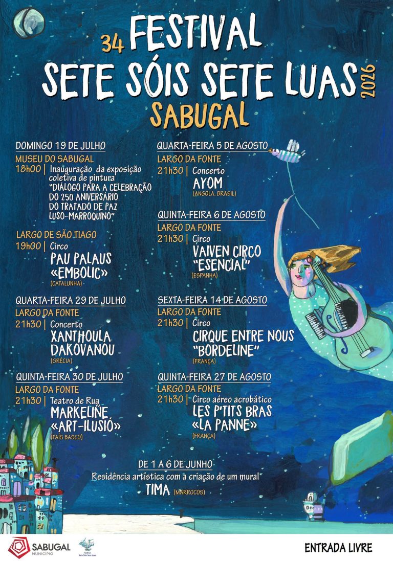 Festival “Sete Sóis Sete Luas” regressa ao Sabugal com várias atividades