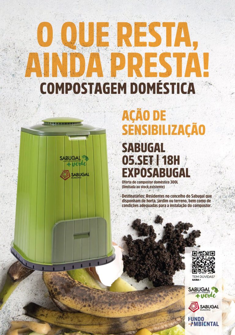 ExpoSabugal recebe ação de sensibilização e entrega de compostores domésticos